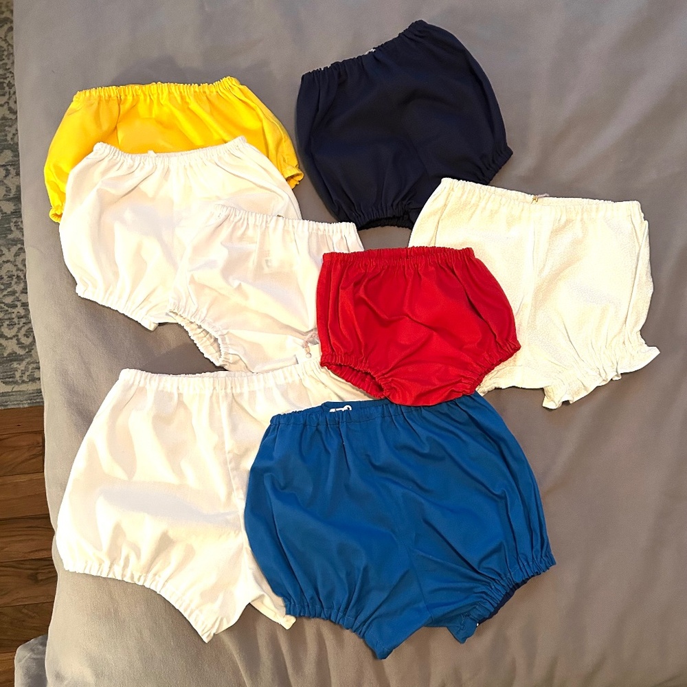 Bloomers/Diaper Covers - Various Colours, Sizes and Styles